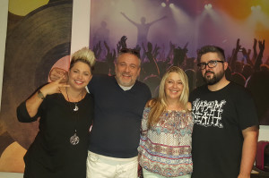 Valentina e Morgan Ics con Sabrina Ceccarelli e Vincent Masini